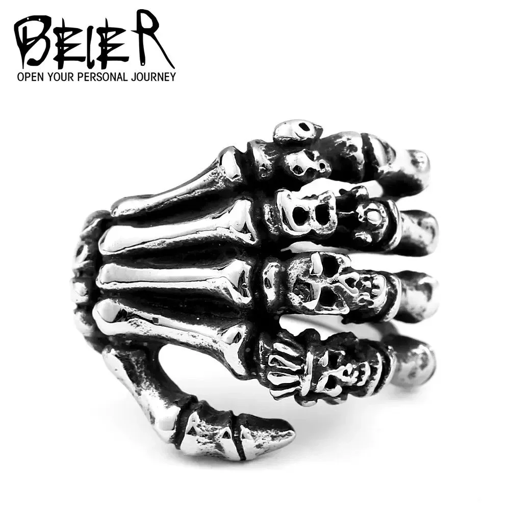 Skeleton Hand Ring