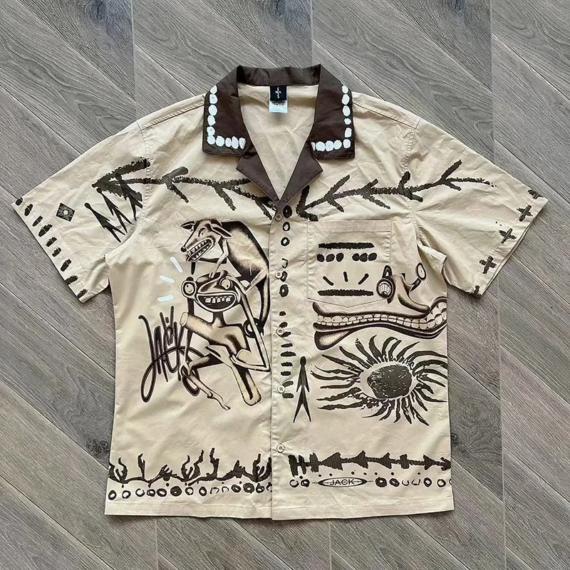 Travis Scott Cactus Jack Button up