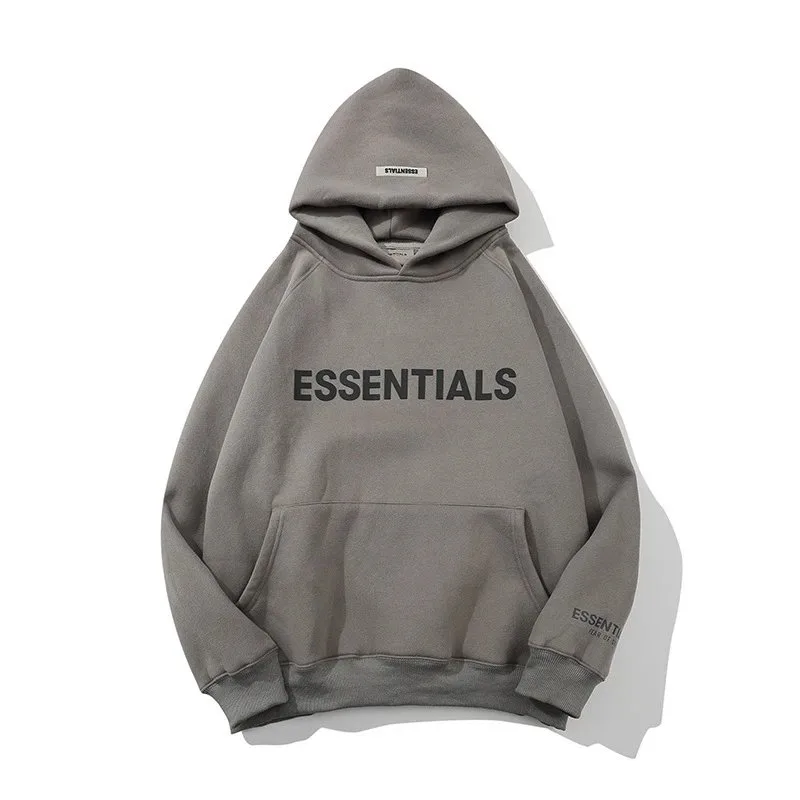 Essentials Hoodie (Cream, Gray, Black)