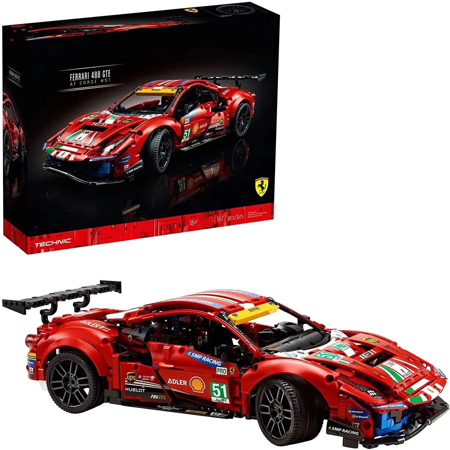 Lego Ferrari 488 GTE AF Corse