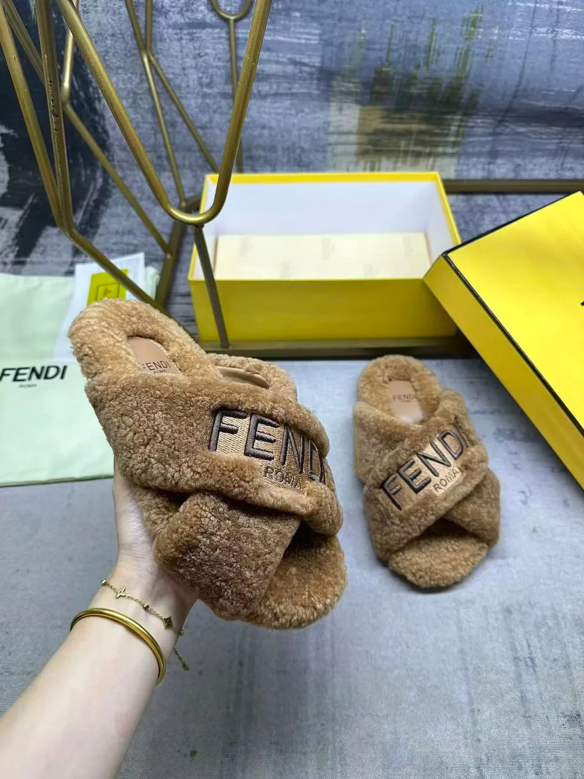 Fendi Slipers
