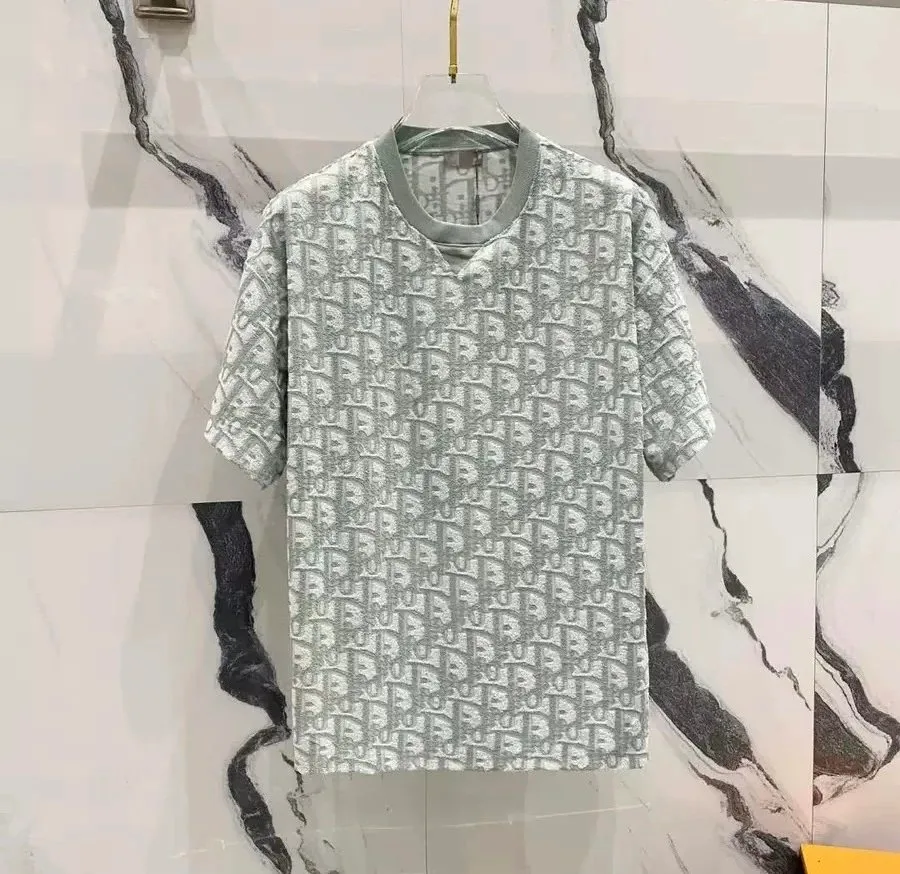 Dior Textured Tee BLACK