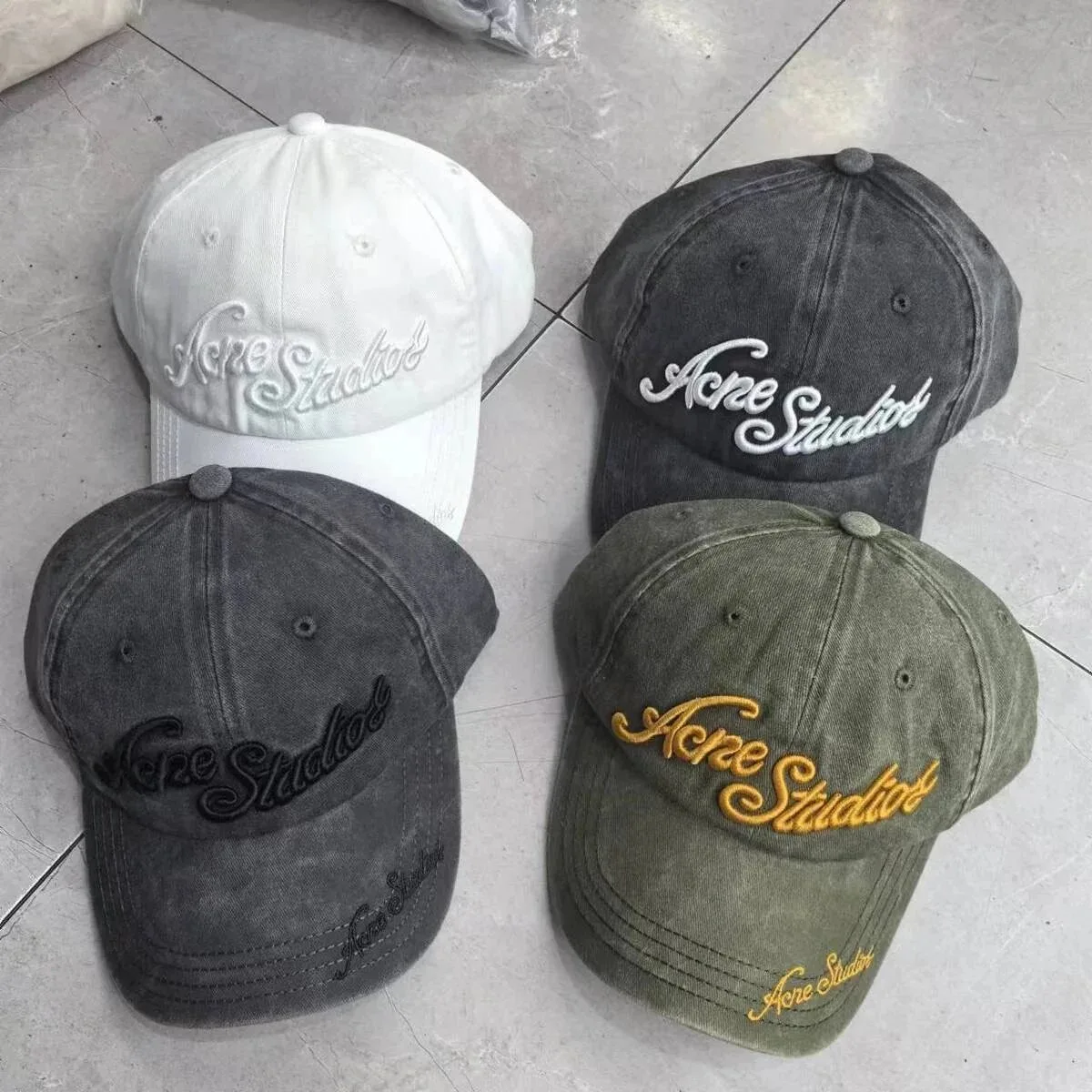 ACNE STUDIO CAPS