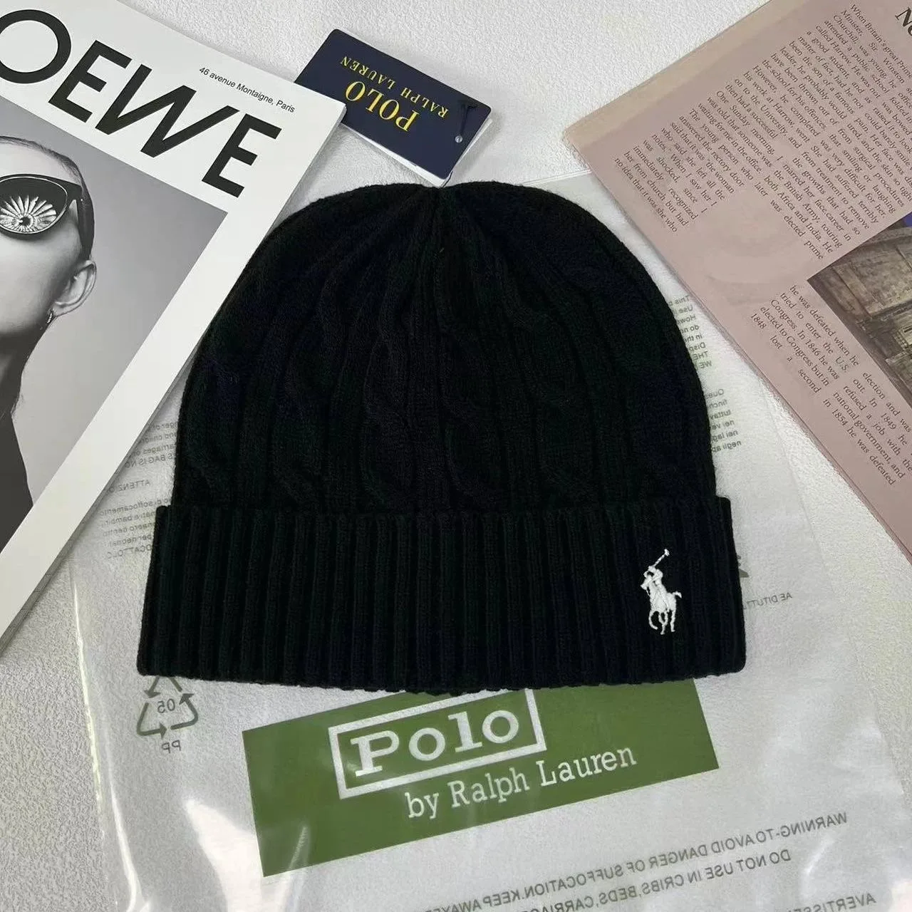 Ralph Lauren Beanie and Scraf