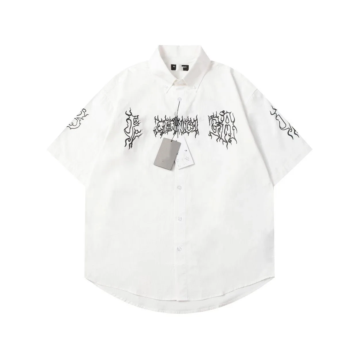 Balenciaga Soccer Button Up